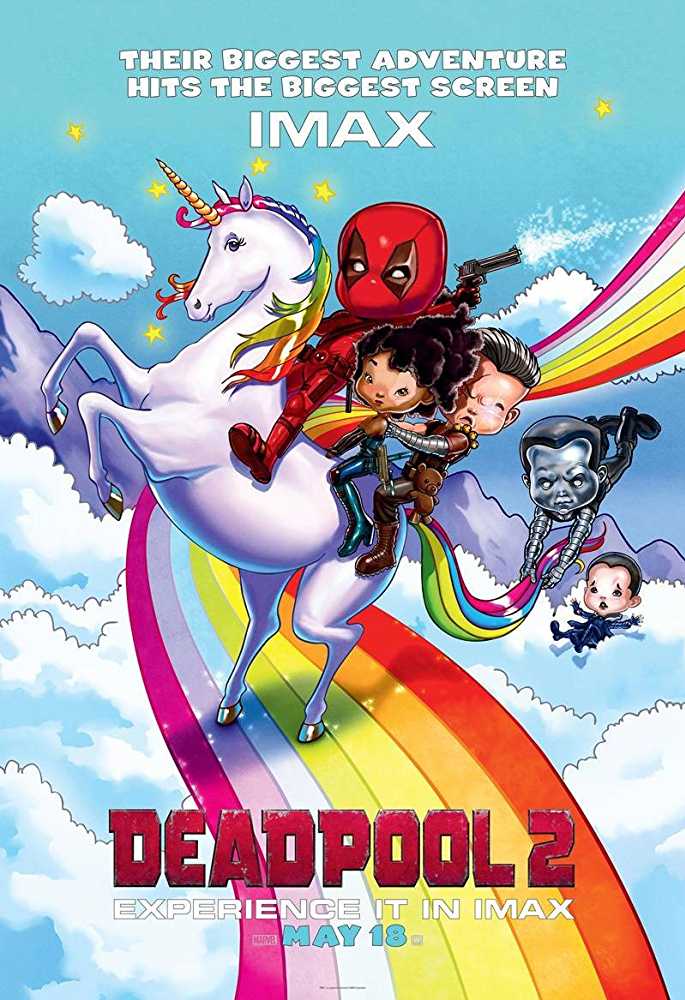 Deadpool 2 is related to Deadpool 2 because they are teh esame f*cking movie